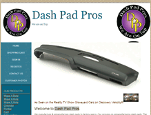 Tablet Screenshot of dashpadpros.com